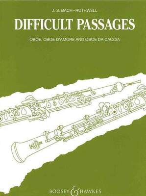 BACH - DIFFICULT PASSAGES FOR OBOE