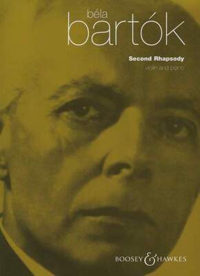 BARTOK - SECOND RHAPSODY VIOLIN/PIANO