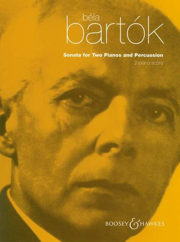 BARTOK - SONATA FOR 2 PIANOS/PERCUSSION PIANO PARTS