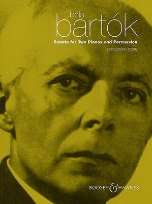 BARTOK - SONATA FOR 2 PIANOS/PERCUSSION PERC PARTS