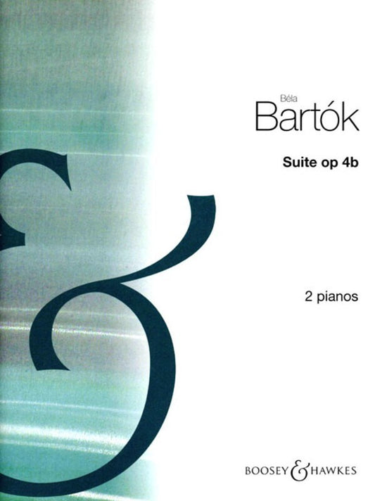 BARTOK - SUITE OP 4B 2PNO/4HDS