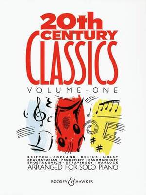20TH CENTURY CLASSICS VOL 1 FOR SOLO PIANO