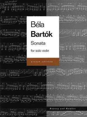 BARTOK - VIOLIN SONATA UNACCOMPANIED (URTEXT)