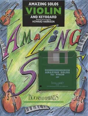AMAZING SOLOS VIOLIN/PIANO BK/MIDI DISK