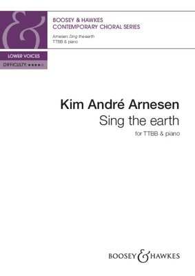 ARNESEN - SING THE EARTH TTBB/PIANO