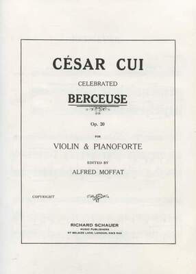 BERCEUSE OP50 # VIOLIN