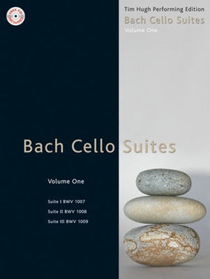 BACH - CELLO SUITES BK 1 TIM HUGH PERORMING EDITION BK/CD