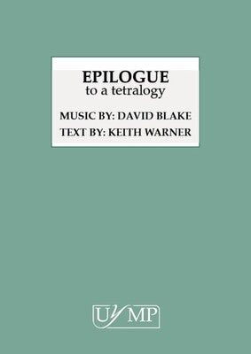 BLAKE - EPILOGUE FOR SMEZTB/CHAMBER ENSEMBLE SCORE