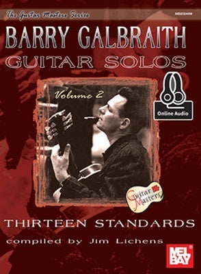 BARRY GALBRAITH GUITAR SOLOS VOL 2 BK/OLA