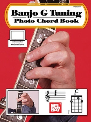 BANJO G TUNING PHOTO CHORD BOOK