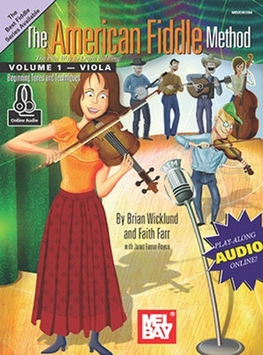 AMERICAN FIDDLE METHOD FOR VIOLA VOL 1 BK/OLA