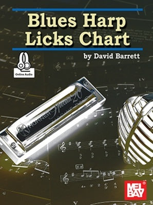 BLUES HARP LICKS CHART WITH CD