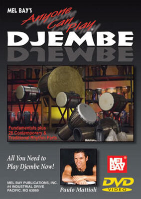 ANYONE CAN PLAY DJEMBE DVD