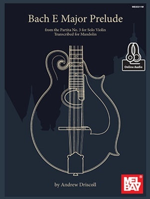 BACH E MAJOR PRELUDE FOR MANDOLIN BK/OLA