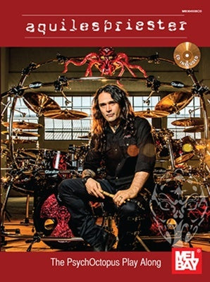 AQUILES PRIESTER - PSYCHOCTOPUS PLAYALONG DRUMS BK/CD