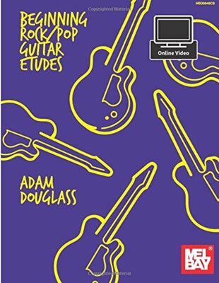 BEGINNING ROCK/POP GUITAR ETUDES BK/OLV