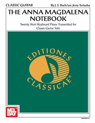 ANNA MAGDALENA NOTEBOOK FOR CLASSIC GUITAR