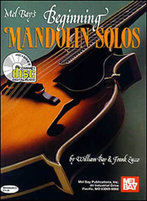 BEGINNING MANDOLIN SOLOS BK/CD