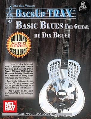 BACKUP TRAX: BASIC BLUES FOR GUITAR BK/OLA