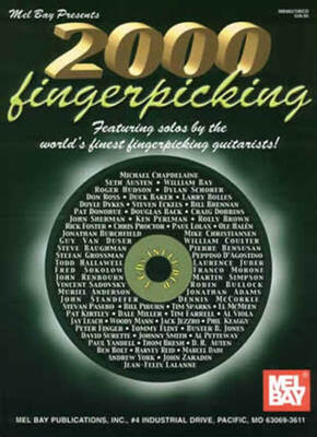ANTHOLOGY  FINGERSTYLE GTR SOLOS VOL1 BK/CD