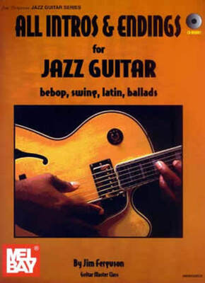 ALL INTROS & ENDINGS FOR JAZZ GUITAR BK/CD