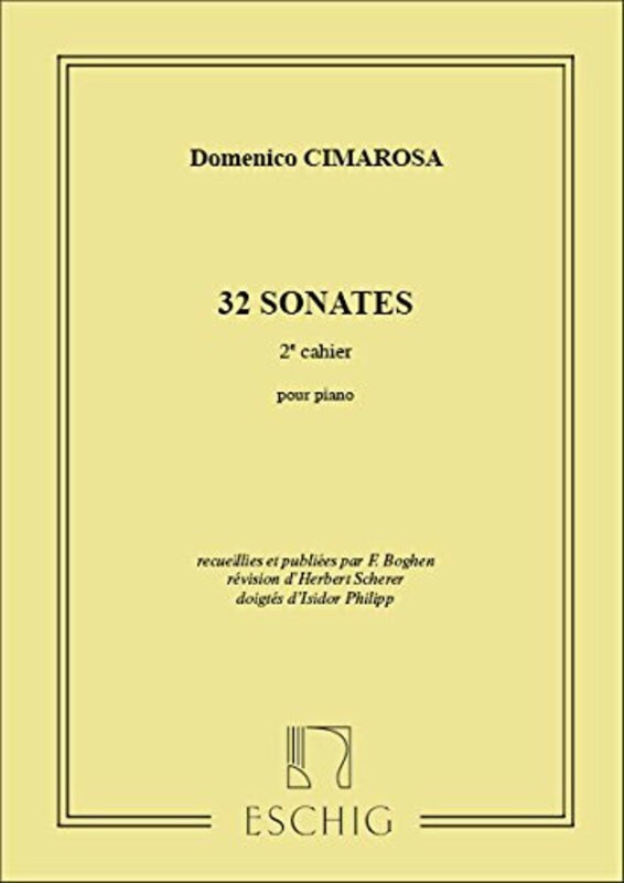 CIMAROSA - 32 PIANO SONATAS BK 2