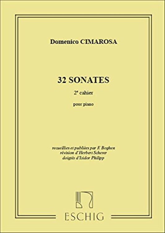 CIMAROSA - 32 PIANO SONATAS BK 2