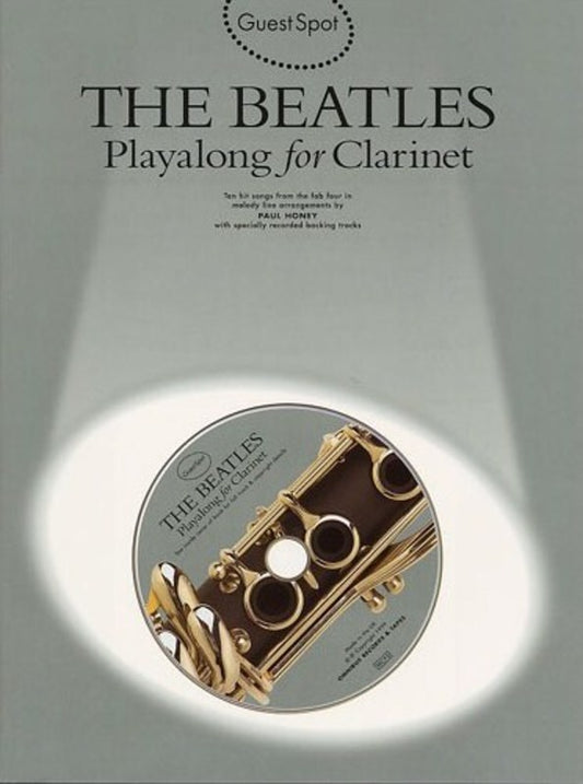 GUEST SPOT THE BEATLES CLARINET BK/CD (O/P)