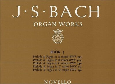 BACH ORGAN WORKS BOOK 7