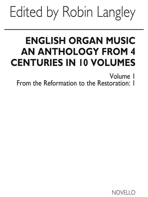 ANTHOLOGY OF ENGLISH ORGAN MUSIC 01(ARC)