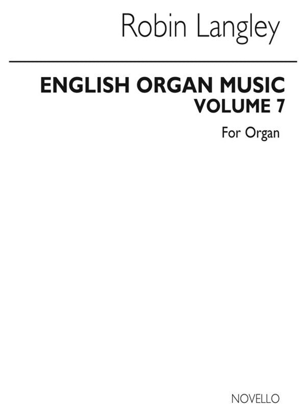 ANTHOLOGY OF ENGLISH ORGAN MUSIC 07(ARC)