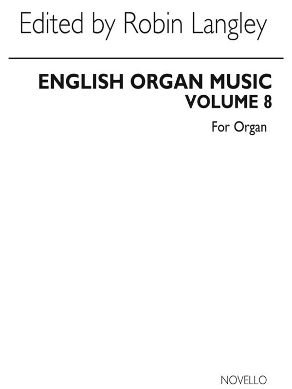 ANTHOLOGY OF ENGLISH ORGAN MUSIC 08(ARC)