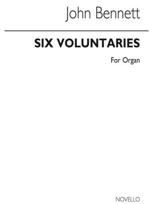 BENNETT 6 VOLUNTARIES ORGAN