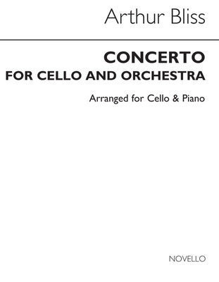 BLISS - CONCERTO FOR CELLO/PIANO