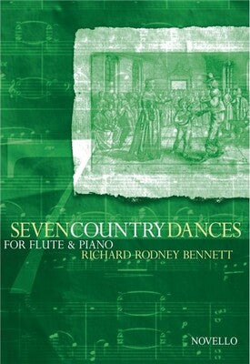BENNETT - 7 COUNTRY DANCES FOR FLUTE/PIANO