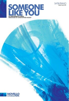 ADELE SOMEONE LIKE YOU SATB/PF VS