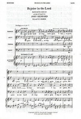 BEDFORD REJOICE IN THE LORD SATB