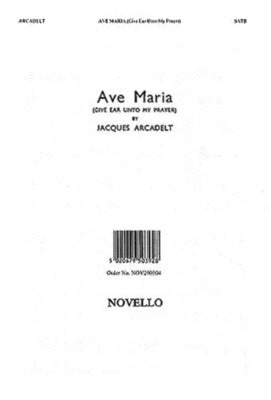 ARCADELT AVE MARIA LAT/ENG SATB