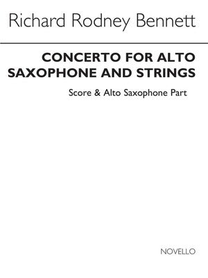BENNETT CONCERTO ALTO SAX/PIANO(ARC)