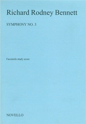 BENNETT SYMPHONY N.3 SCORE