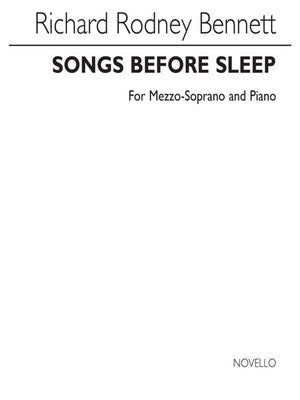 BENNETT SONGS BEFORE YOU SLEEP MEZZO/PIANO