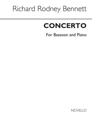 BENNETT - CONCERTO FOR BASSOON AND PIANO