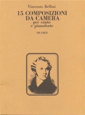 15 COMPOSIZIONI DA CAMERA PER CANTO