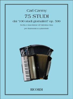 75 STUDI DAI 100 STUDI GIORNALIE OP 599 ACCORDION