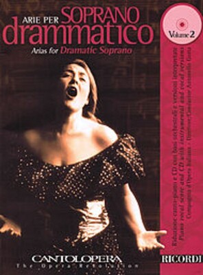 ARIE PER SOPRANO DRAMMATICO V2 CANTOLOPERA BK/CD