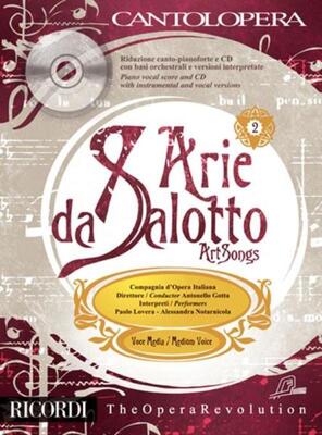 ARIE DA SALOTTO MED VOL 2 CANTOLOPERA BK/CD