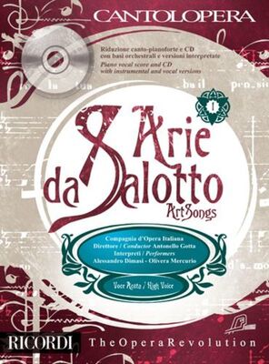 ARIE DA SALOTTO HIGH VOL 1 CANTOLOPERA BK/CD