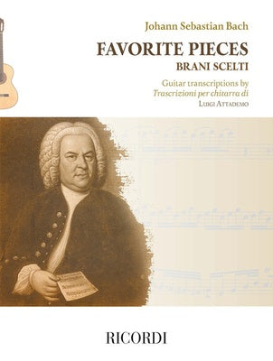 BACH - FAVORITE PIECES FOR GUITAR