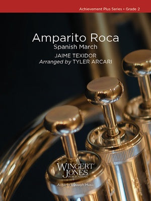 AMPARITO ROCA (SPANISH MARCH) FOR CONCERT BAND CB2 SC/PTS