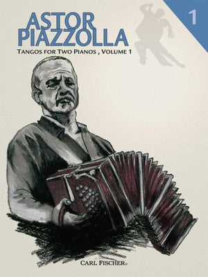 ASTOR PIAZZOLLA TANGOS FOR TWO PIANOS BK 1 2P 4H
